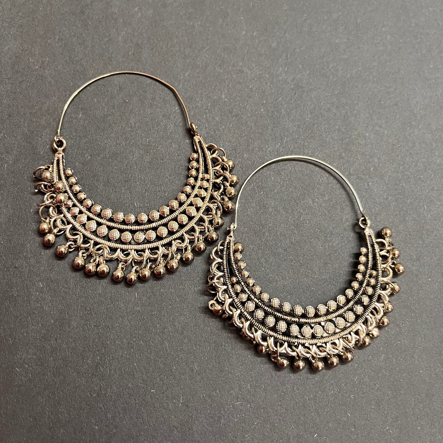 Silver Nora Hoops