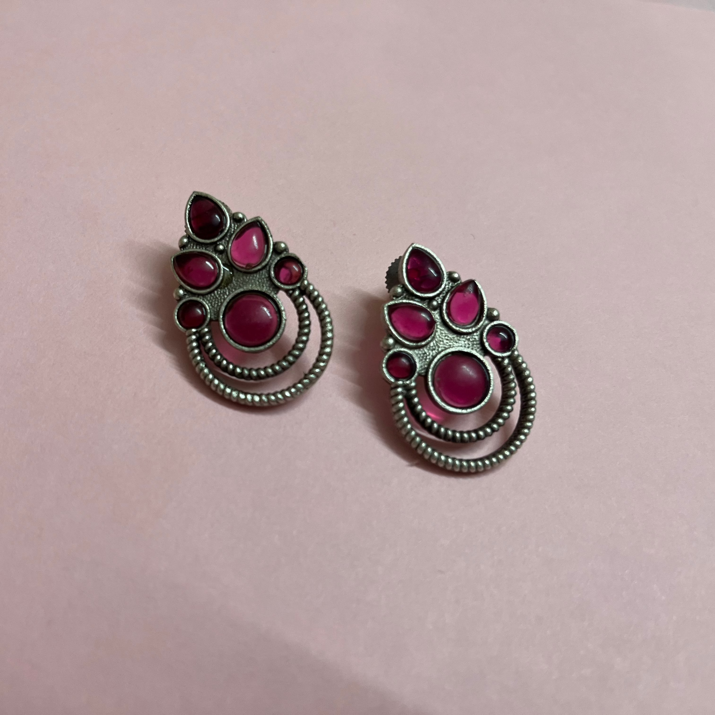 Aspara Ruby Studs