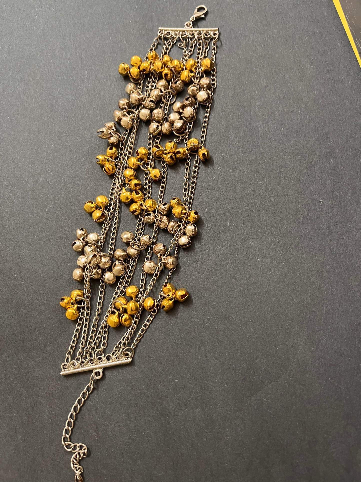 Golden silver ghoonghroo Bracelet