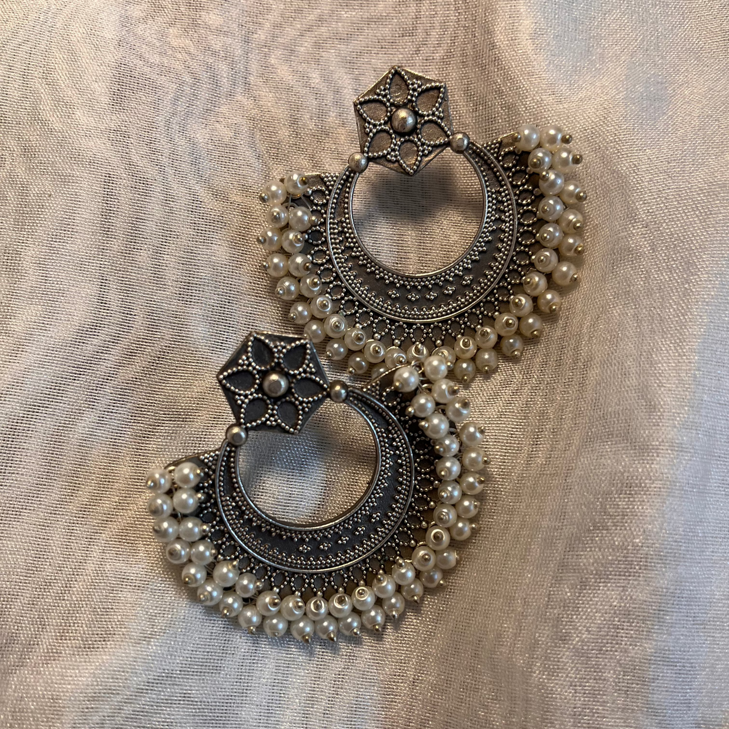 Ananta White pearl Earrings